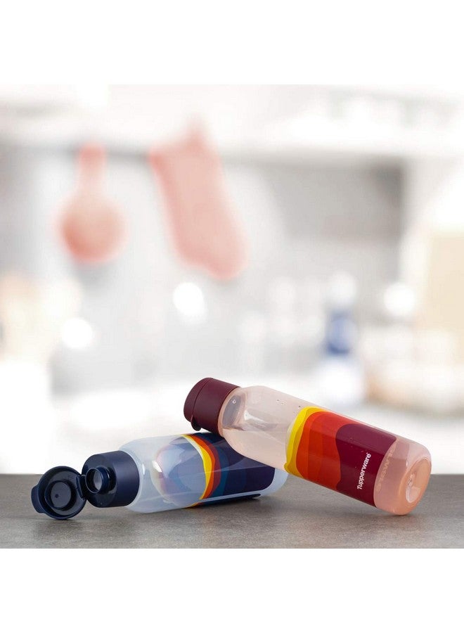 توبروير زجاجة بلاستيكية من توبروير، 750 مل، مجموعة من قطعتين، أحمر، أزرق - Image 3