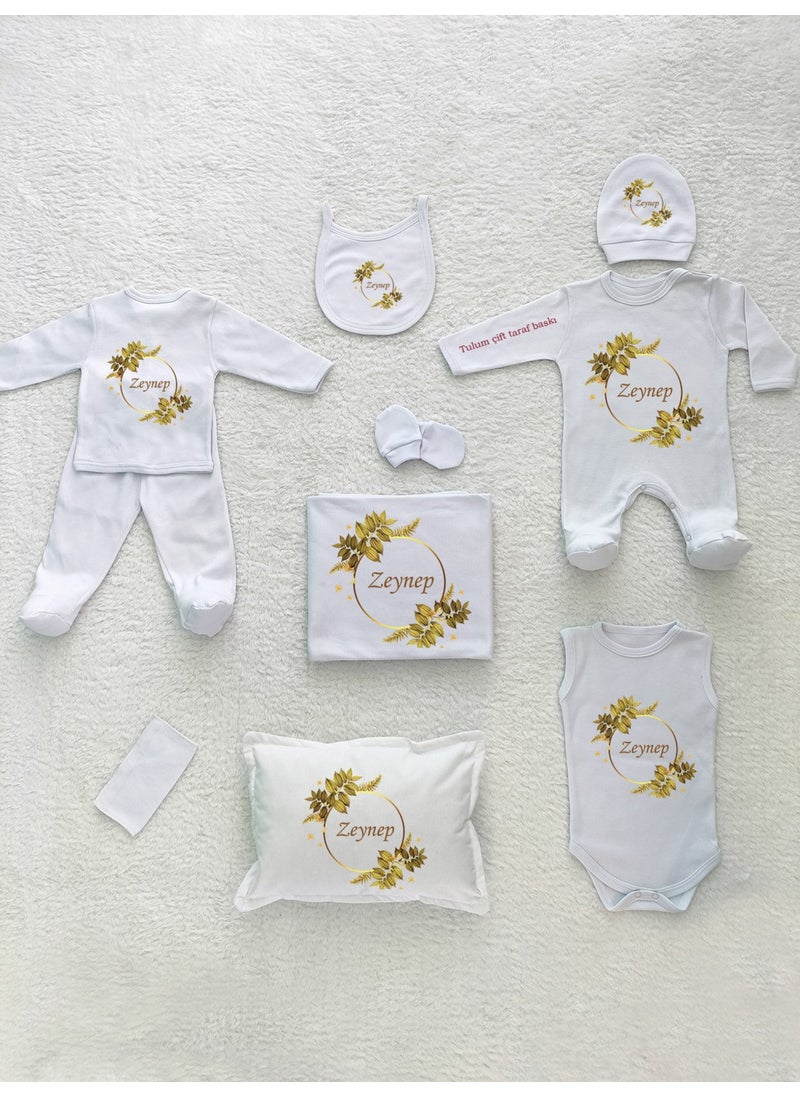 Yzc Home K0103 Named, Girl Baby 10LU White Hospital Exit 
