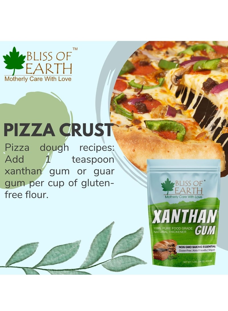 Bliss of Earth Xanthan Gum Powder 100% Pure Food Grade Natural Thickener Gluten Free, Keto Friendly, Vegan 907GM - Image 4