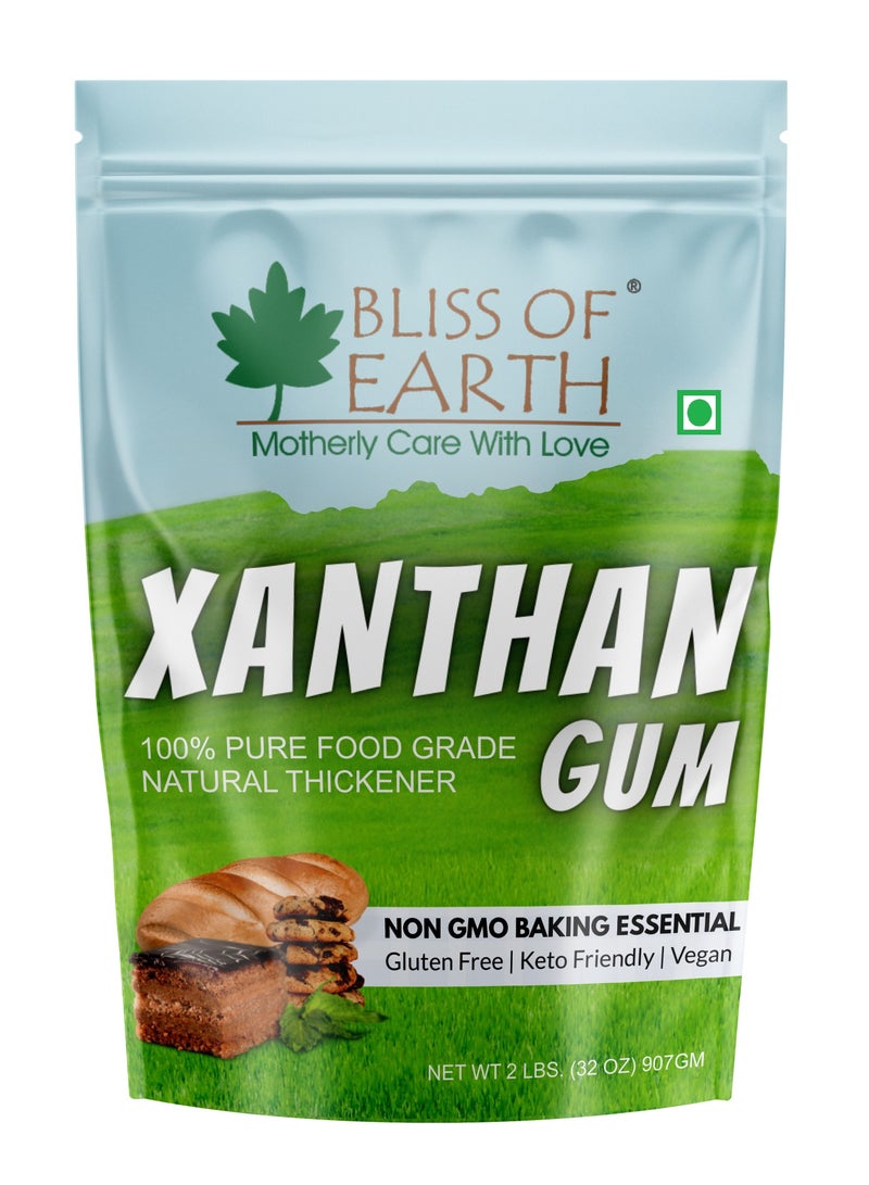Bliss of Earth Xanthan Gum Powder 100% Pure Food Grade Natural Thickener Gluten Free, Keto Friendly, Vegan 907GM - Image 1