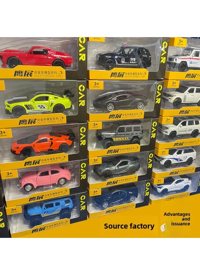 Chenghai Boxed Toys Children's Alloy Car Model Car Model Toy Car Simulation Alloy Sports Car Boys-Color:86 [Red] Fute F150 Pickup Truck (YZ37988) Window Box  - Image 2