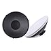 ANDOER Andoer 16inch Bowens Mount Beauty Dish Diffuser Reflector + Honeycomb Grid + Soft Cloth White Inner for Photo Studio - Image 2
