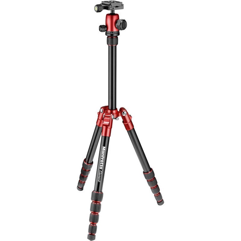 Manfrotto Element Traveller Small Aluminum 5Section Tripod Kit with Ball Head
