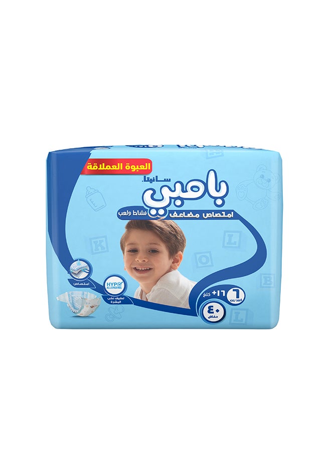 Sanita Bambi Baby Diapers Jumbo Pack Size 6, Xx-Large, 16+ Kg, 40 Count - Image 4