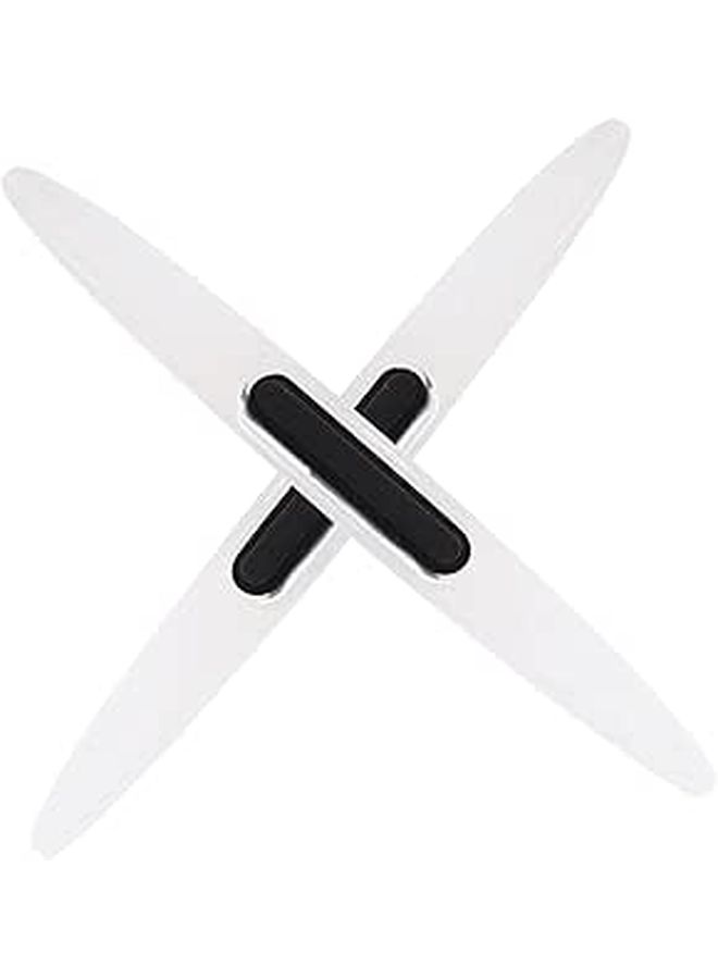 Vicasky 2pcs Transparent Car Door Edge Protectors Scratch Resistant Easy Install Strips - Image 1