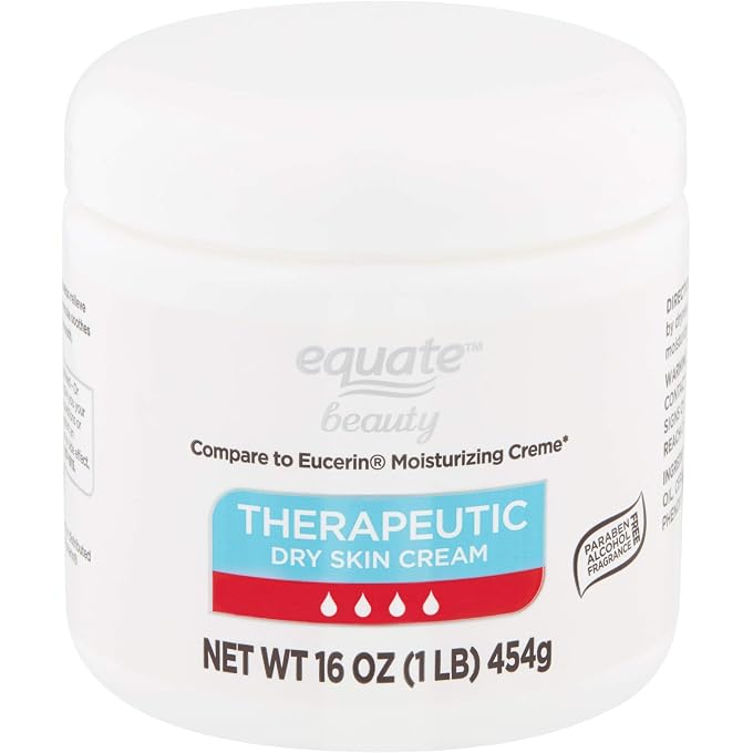 Equate Therapeutic Dry Skin Cream, 16 oz - Image 1