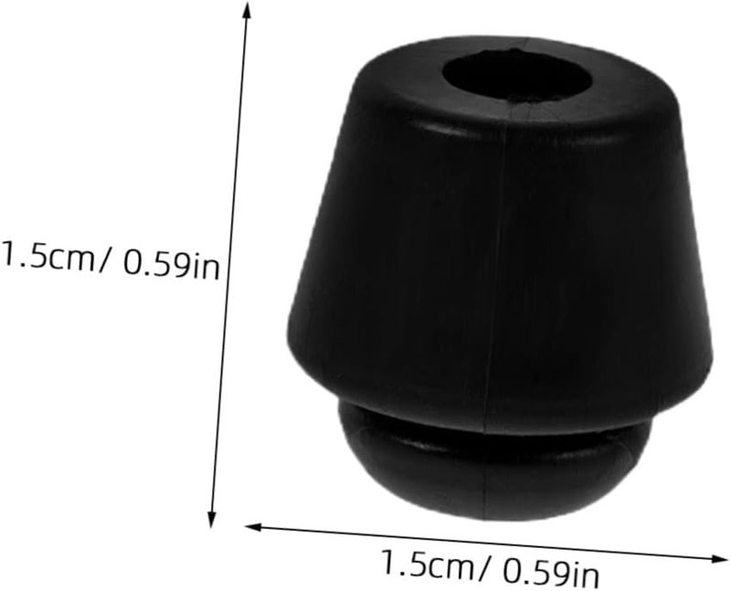 VOSAREA 10pcs Car Hood Cushion Rubber Buffer Stops Bumpers for Engine Compartment Noise Dampening and Shock Absorption Easy Installation for Vehicle - Image 2