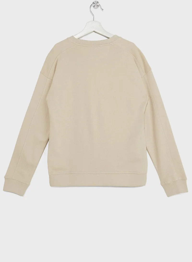 مانجو Kids Printed Message Sweatshirt