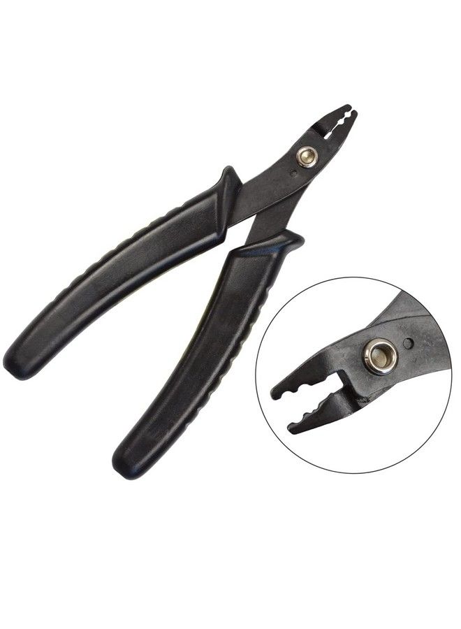 YTBYT Multifunctional Hair Pliers Bead Crimping Pliers For Beading Micro Nano Ring Hair Extensions Opener And Removal Tool - Image 4