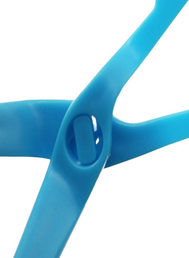 ZYAMY 3pcs ABS Plastic Cake Scissors Flower Fondant Decorating Cake Tool Flowers Lifter Cake Edge Scissors Clip Cream Transfer Confectionery Tool (White, Pink, Blue) - Image 3
