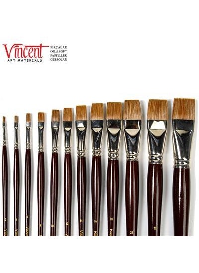 Talens - Vincent 210/6 Oil Paint Brush - Image 1
