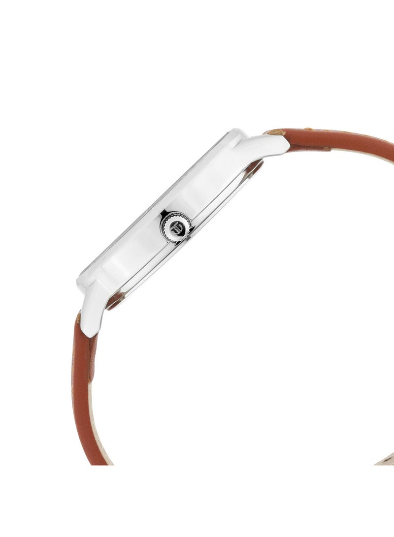 TITAN ساعة يد جلدية تناظرية 2648SL01 - Image 5