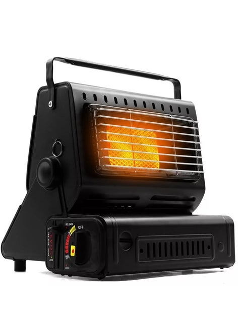 Heater and gas stove, a multi-functional portable heater for trips and camping