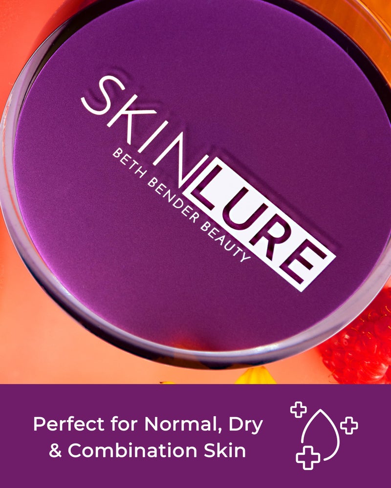 Beth Bender Beauty SKINLURE Hydrating Face Moisturizer with Vitamin C & Hyaluronic Acid | Anti Aging Facial Moisturizer for Dry Sensitive Skin | Revive Face Moisturizer w/Algae Extract, Peptides, and Nourishing Oils - Image 5