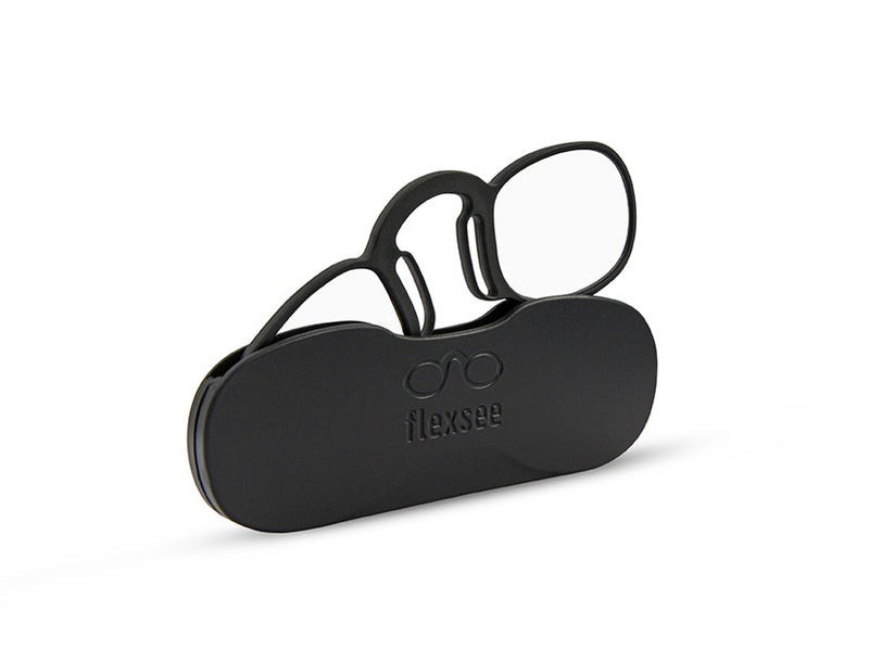 Flexsee Black Round Gravity Ready Reading Glasses Power 1.5 - Image 5