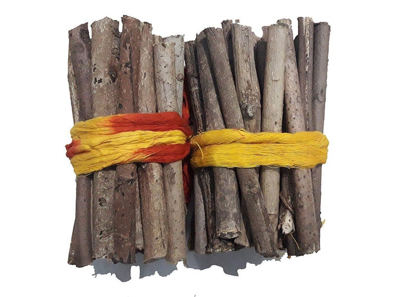 AB Fresh Original Mango Wood Sticks Aam Ki Lakdi for Havan Puja Samagri Wood for Hawan 1kg  - Image 1