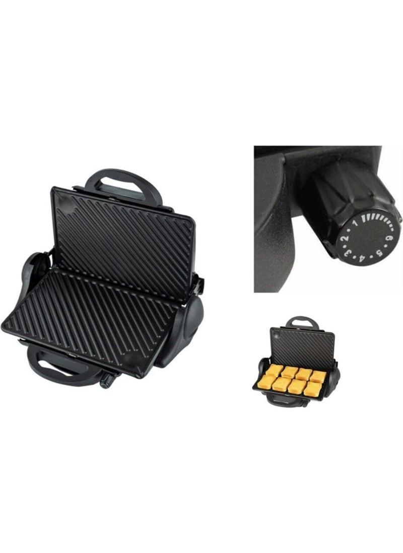 AWOX Large 8 Slice 1800 W Grill Toaster 6 Stage Black  - Image 5