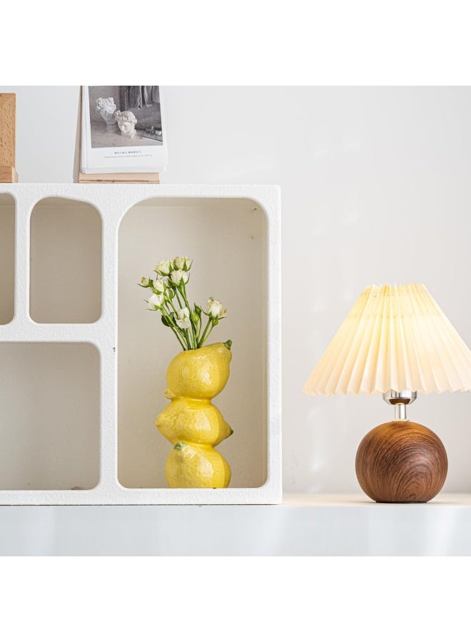 general Coast 3D Lemon Decor, Tall Yellow Ceramic Vase Table Centerpieces for Home and Kitchen Decor, Yellow Home Decor, Lemon Themed Gift - Image 3