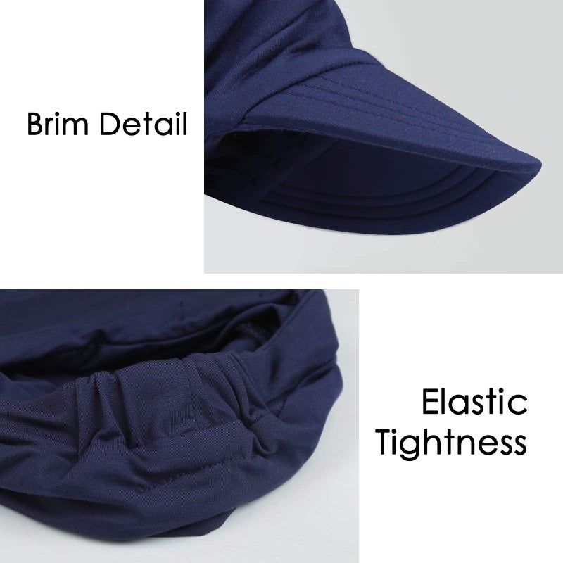 Winitas Chemo Hat for Women Soft Summer Navy - Image 5