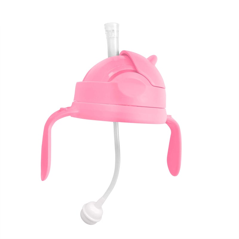 ANPEI 3-in-1 Weighted Straw Sippy Cup Conversion Kit for Comotomo Bottles | Versatile, Leak-Proof - Easy-to-Use Solution for Babies and Toddlers | Compatible with 5oz & 8oz Bottle (Pink) - Image 1