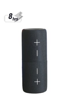 Steepletone SPLIT Bluetooth Speaker Transforms 1 into 2 Speakers Portable Rechargeable IPX5 TWS Stereo (Black)  - Image 1