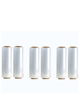 Stretch Wrap Industrial Strength 6 Rolls Extra Thick 3KG Shrink Wrap Roll for Moving Supplies, Furniture, Pallets, Plastic Wrap for Packing, Heavy Duty Stretch Film - pzsku/Z68133E66B42477D50E47Z/45/_/1737122700/3c3775f5-e8b2-4f5a-a463-a3b999cfdc73