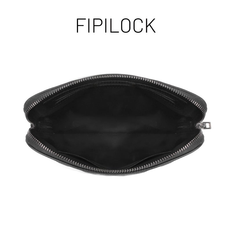 Fipilock Anti - Theft Fingerprint Lock Bag Leather Handbag - Image 4