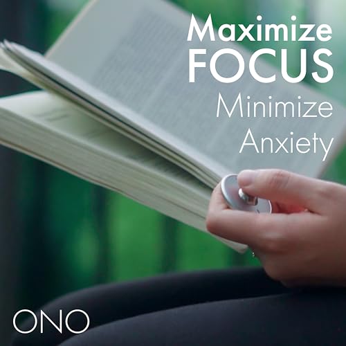 ONO Scroller - Handheld Fidget Toy for Adults | Help Relieve Stress, Anxiety, Tension | Promotes Focus, Clarity | Compact, Portable Design | Aluminum Grey - Image 5