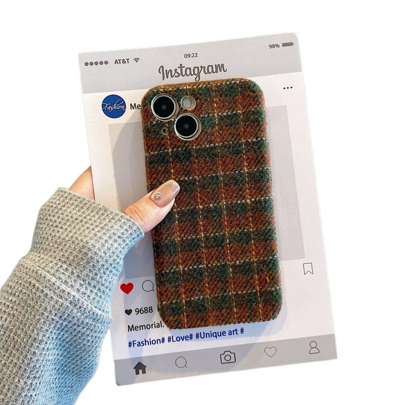 غطاء واقي | Fabric | حماية من السقوط | أخضر | مقاوم للصدمات لـ iPhone 14 / 14 Plus / 14 Pro / 14 Pro Max - Image 1