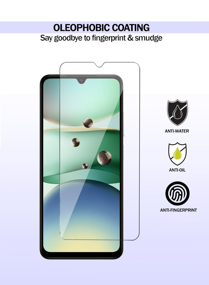 2 Pieces Xiaomi Redmi A5 Tempered Glass Screen Protector - High Transparency, Delicate Touch, Anti-Explosion, Smooth Arc Edges, Easy Installation, Screen Protector for  Xiaomi Redmi A5 - Image 4