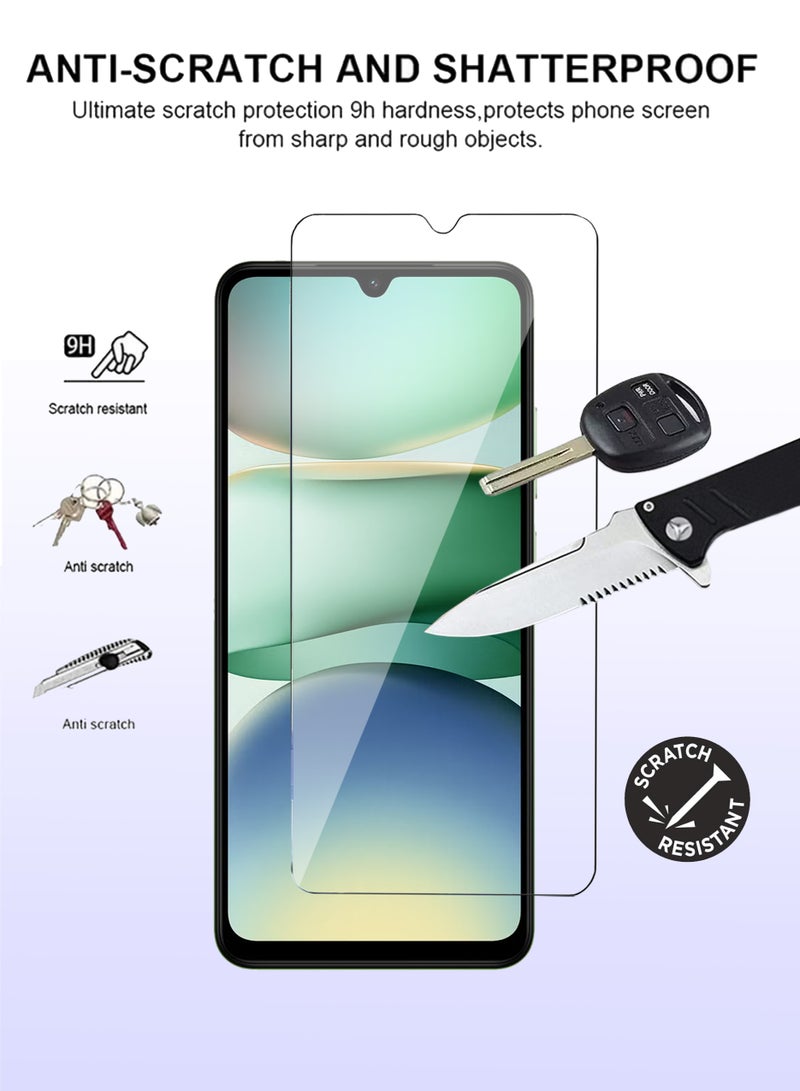 2 Pieces Xiaomi Redmi A5 Tempered Glass Screen Protector - High Transparency, Delicate Touch, Anti-Explosion, Smooth Arc Edges, Easy Installation, Screen Protector for  Xiaomi Redmi A5 - Image 2