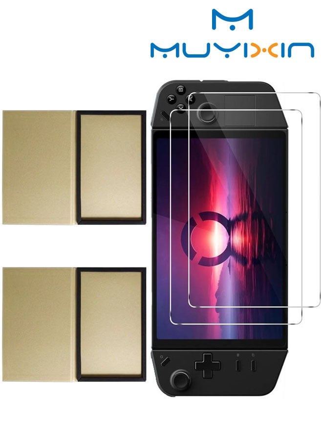 Muyixin [عبوة من قطعتين] واقي شاشة زجاجي لجهاز Lenovo Legion Go (8.8 بوصة، 2023) واقي شاشة زجاجي مقوى ممتاز 9H لجهاز Lenovo Legion Go - Image 1