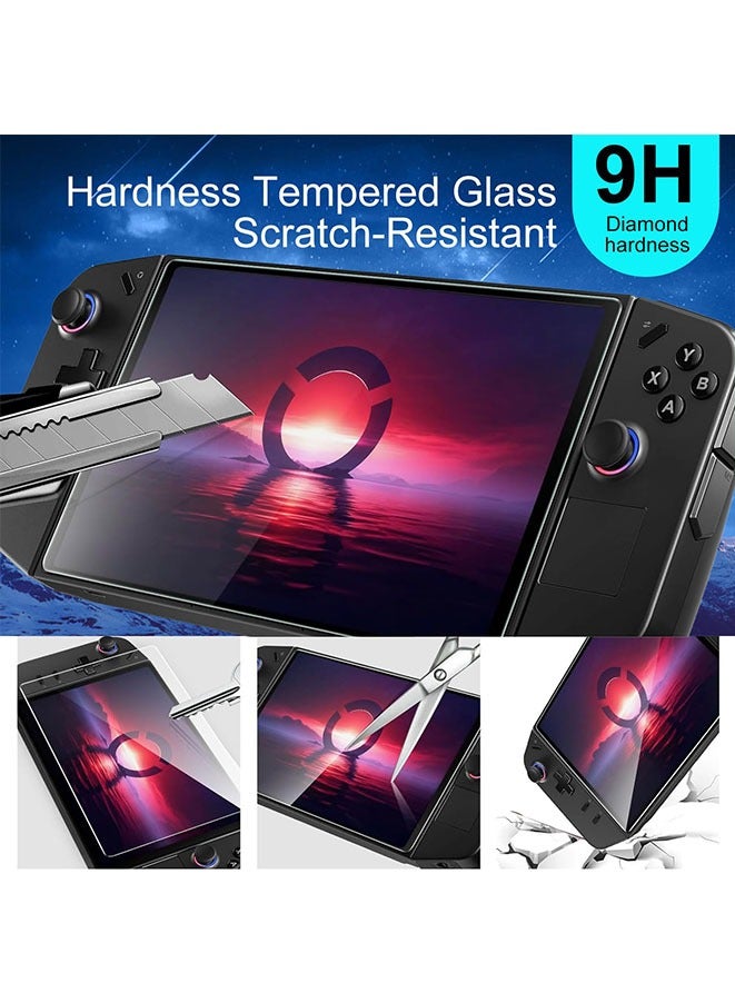 Muyixin [عبوة من قطعتين] واقي شاشة زجاجي لجهاز Lenovo Legion Go (8.8 بوصة، 2023) واقي شاشة زجاجي مقوى ممتاز 9H لجهاز Lenovo Legion Go - Image 2