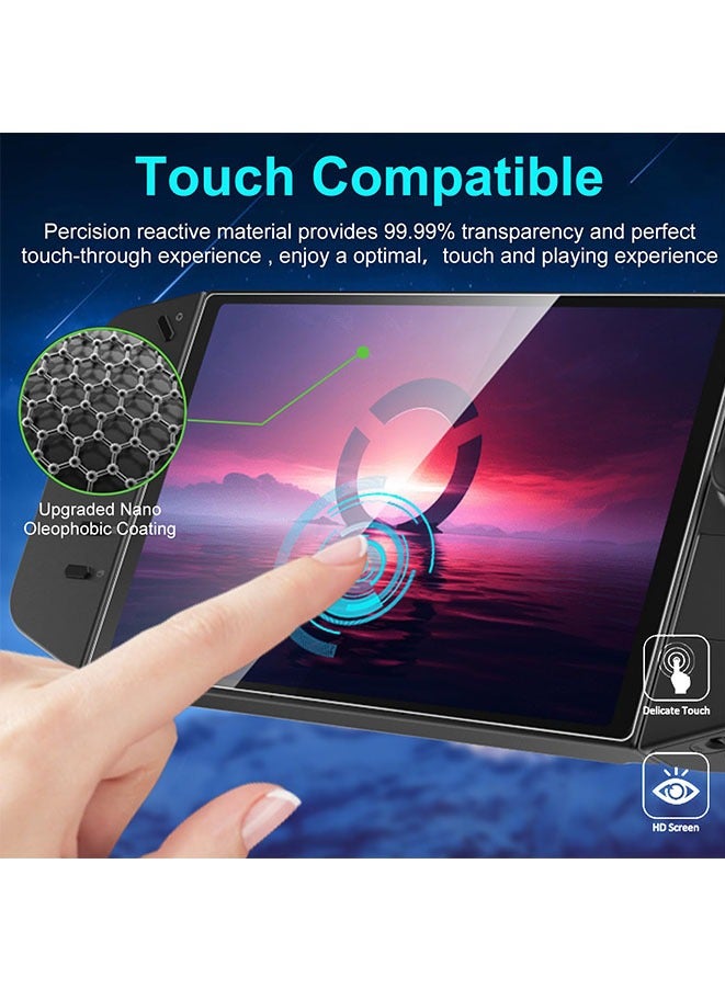 Muyixin [عبوة من قطعتين] واقي شاشة زجاجي لجهاز Lenovo Legion Go (8.8 بوصة، 2023) واقي شاشة زجاجي مقوى ممتاز 9H لجهاز Lenovo Legion Go - Image 3