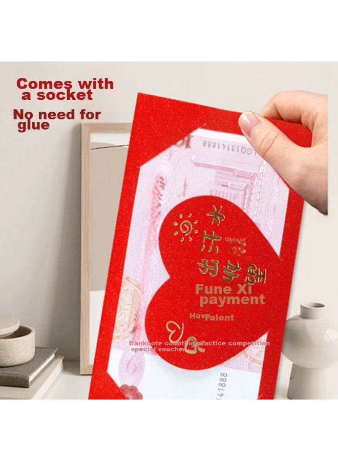 Green Reed Qingwei Birthday Red Envelope, 18-year Adult Gift For Men And Women, Eighteen Birthday Banquet, Ceremonial Folding Large Red Envelope, 6-fold Style - Image 3
