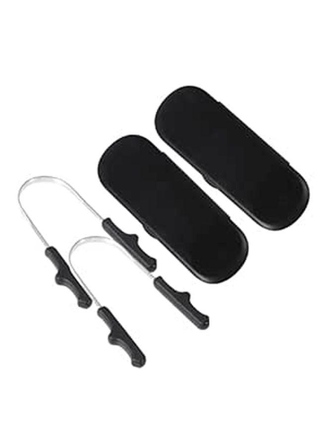 2 Pack U Shaped Dental Scrapers For Tartar Removal And Fresh Breath - Image 1