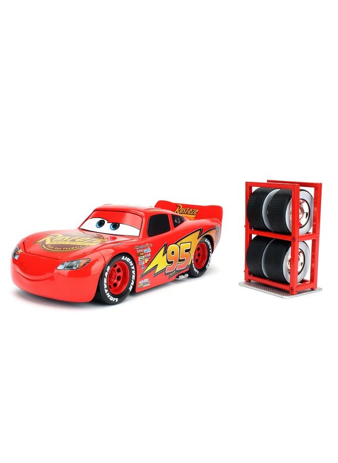 Disney Pixar Cars 3 Lightening Mcqueen Diecast Car With Tire Rack (99751) - pzsku/Z6813EC1FE9236AC7EF0DZ/45/_/1697273476/8a0fd411-84ed-474a-b661-ef6d6a1e097d