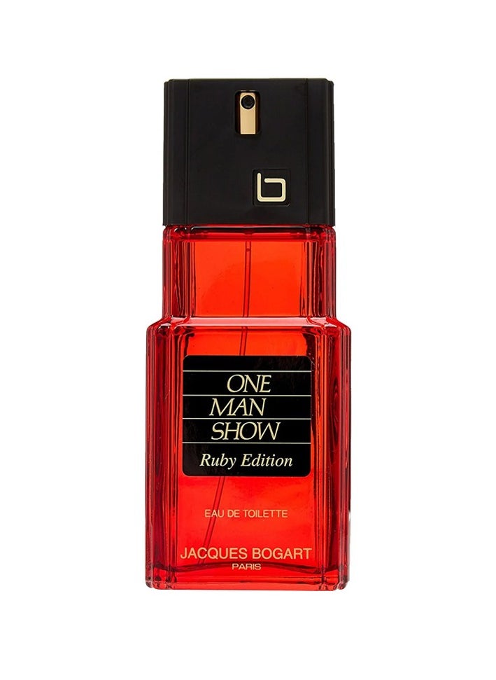 Jacques Bogart - One Man Show Ruby Edition Eau De Toilette 100ml Fragrance - Image 1
