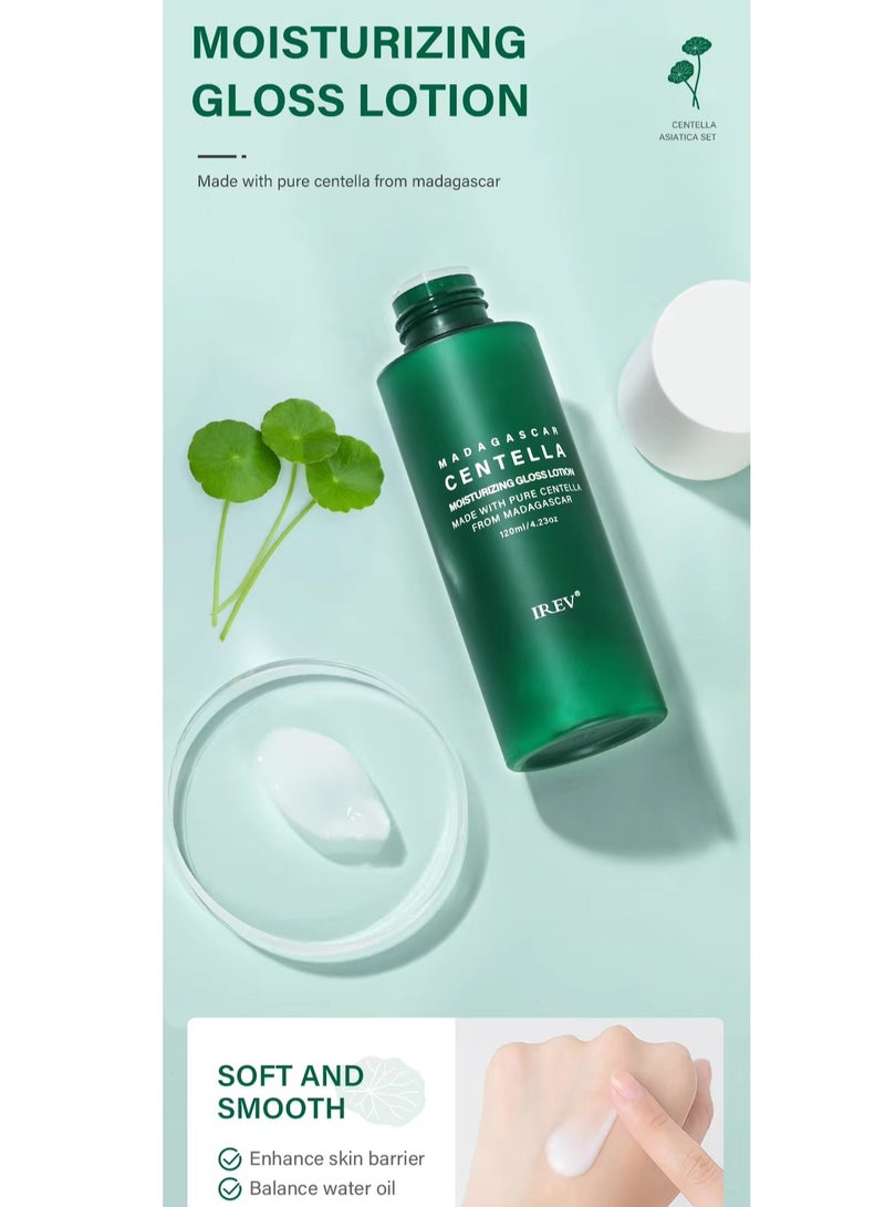 IREV Madagascar Centella Moisturizing Gloss Lotion - 120ml - Image 3
