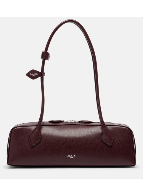 حقيبة كتف جلدية متوسطة الحجم من ALAÏA Le Teckel