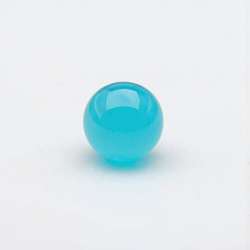 Ultra Bright Long Lasting Luminous Beads 12mm No Hole Sky Blue Reusable Scratch Resistant - Image 2