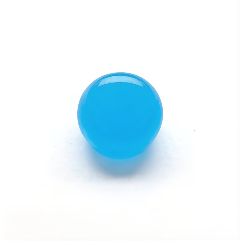 Ultra Bright Long Lasting Luminous Beads 12mm No Hole Sky Blue Reusable Scratch Resistant - Image 3