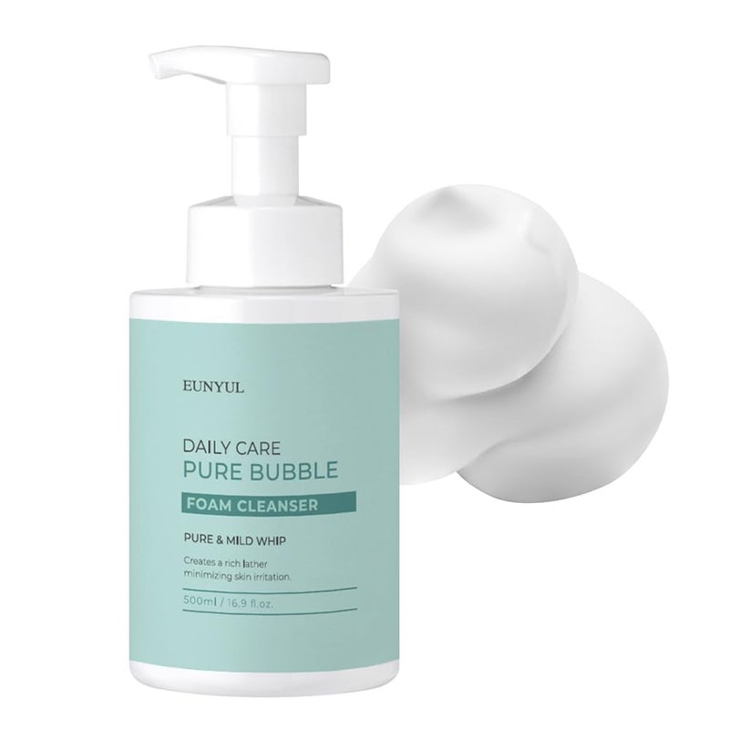 EUNYUL Daily Care Pure Bubble Foam Cleanser 169 fl Oz pH 55 Bubble foam with Pump type  Deep Cleansing