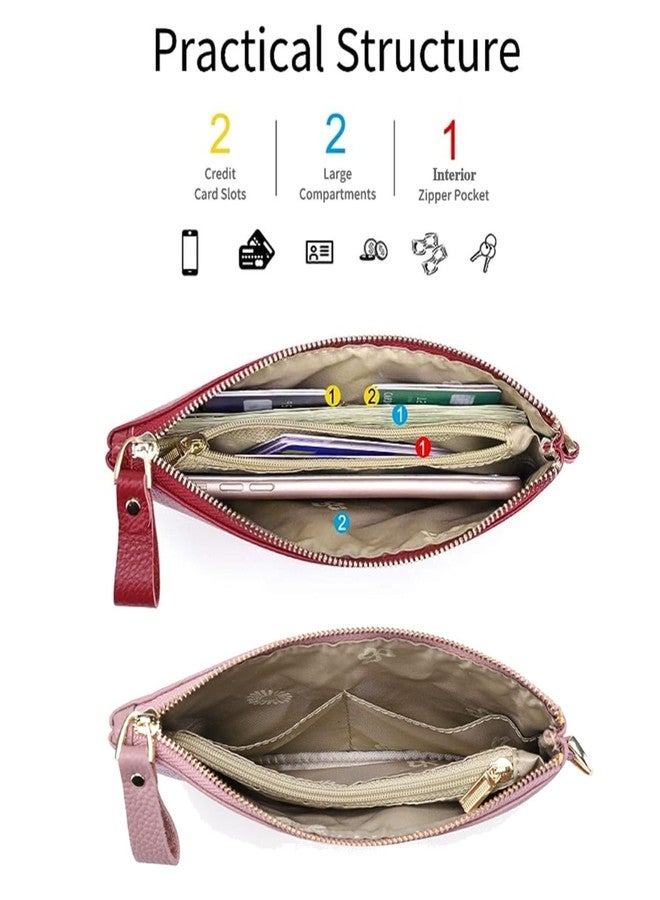 تاب كولكشنز محفظة يد نسائية من مجموعة تاب كوليكشنز، مصنوعة من الجلد النحيف، مزودة بتقنية حجب RFID - أسود - Image 4