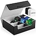 Mlikero Trading Card Storage Box Bulk Card Storage for 1800 Sleeved Cards PU Leather Magnetic Closure Card Organizer with 10 Dividers  3 Foam Stoppers Fit for MTG TCG and Sports Cards - Image 2