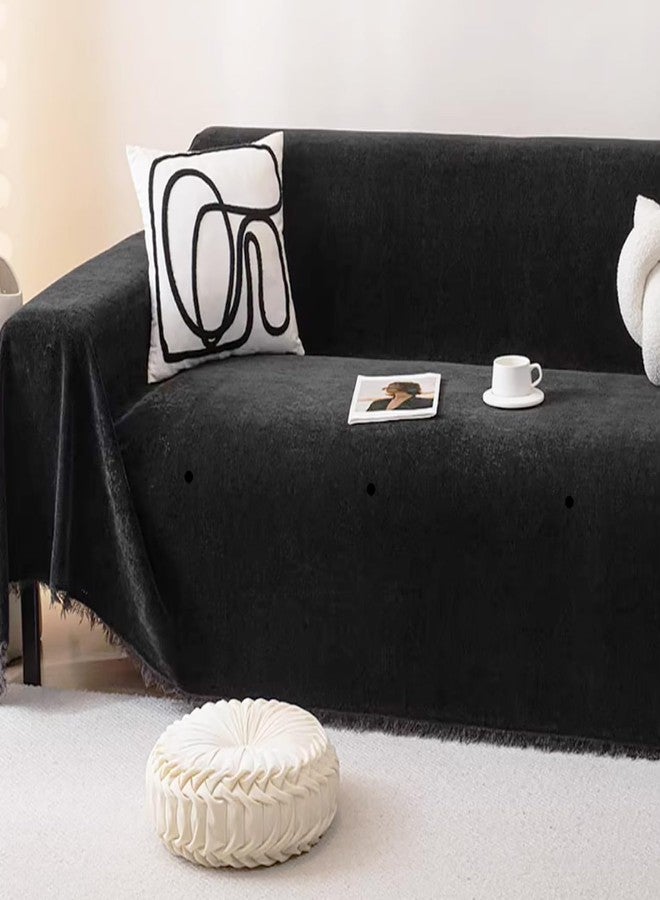 Mini Skater Small Upholstery Pins Linen Fabric Covered Button Twist Pins Classy Bed Skirt Pins for Slipcovers Headliners Fixed, Pack of 12 (Black) - Image 5