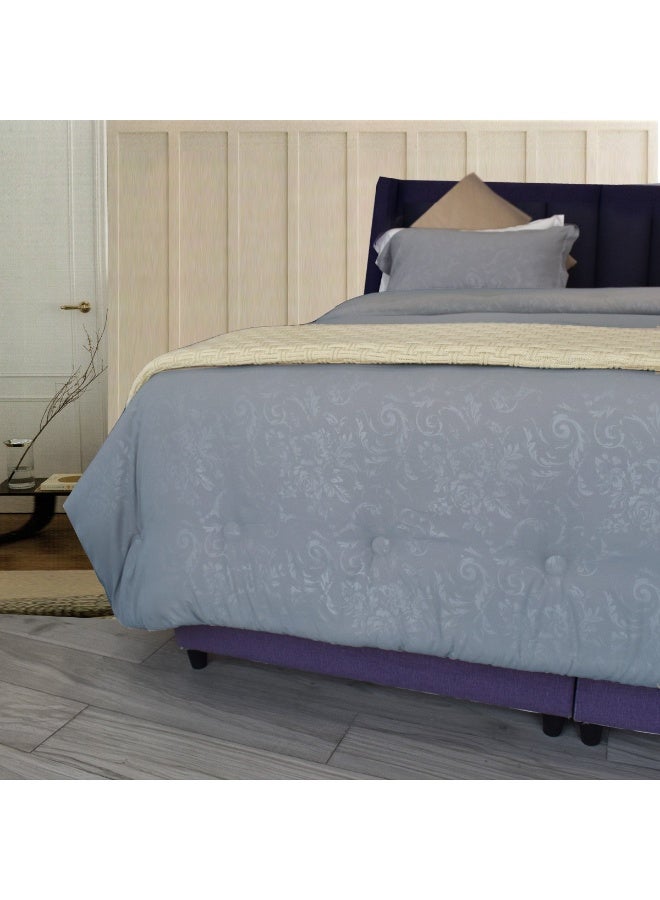 فيفوريت فيفرت طقم لحاف أزرق كينج طقم 8 قطع - Image 3