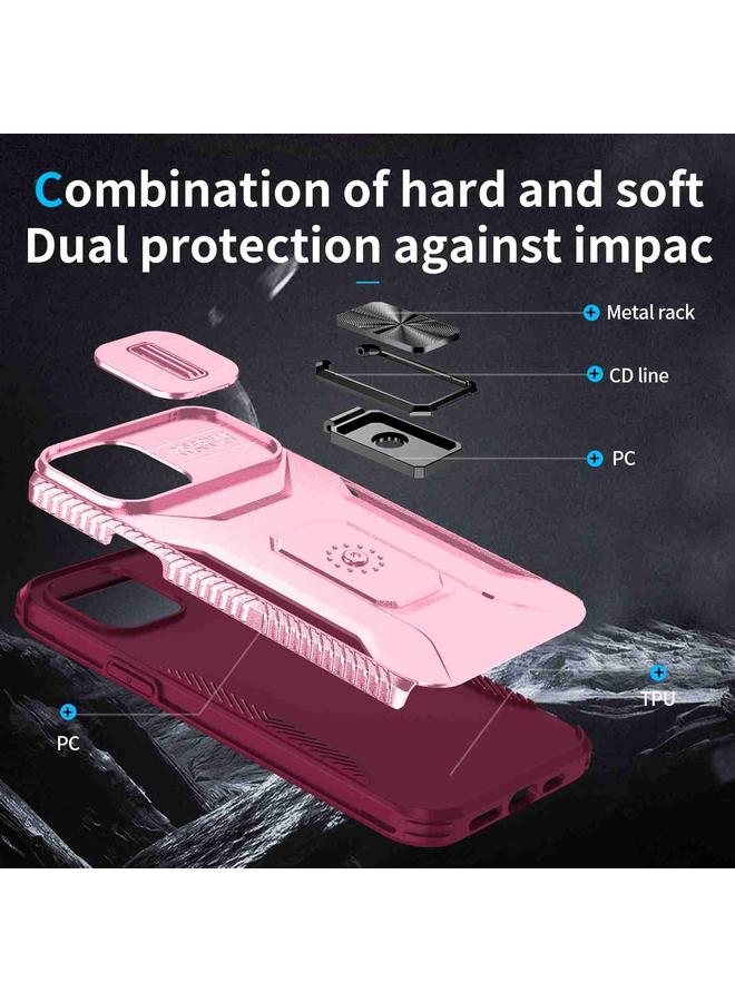 S-TOP Case For iPhone 12 Pro Max Sliding Camshield Holder Phone Case - Image 4