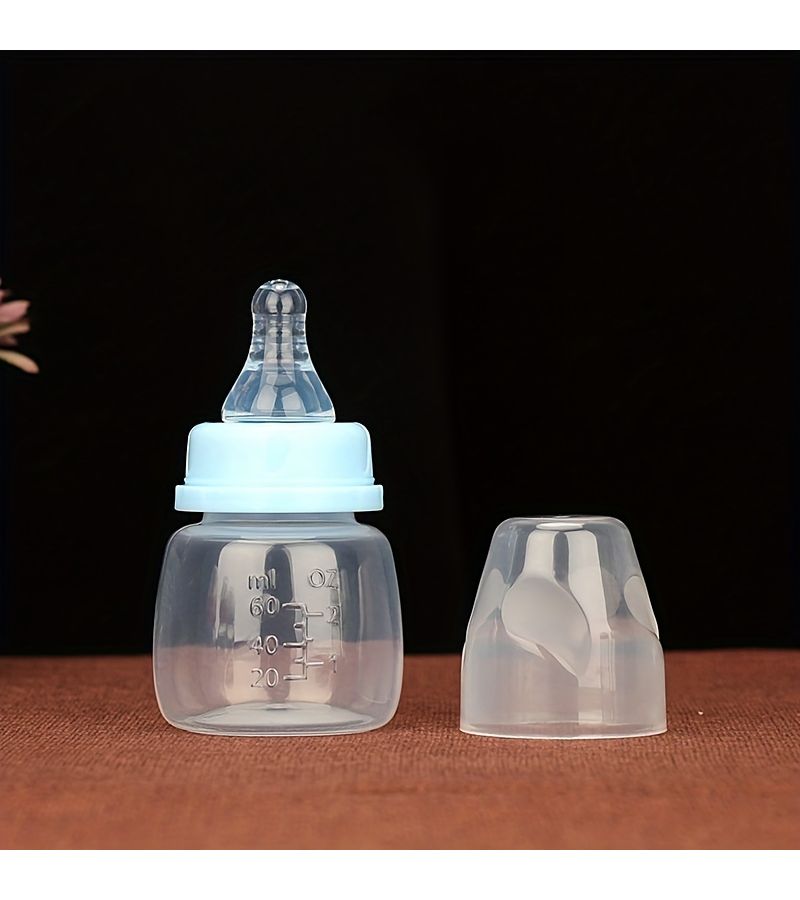 Baby Bottle 1pc Blue 2.03oz PP Standard Caliber Small - Image 5