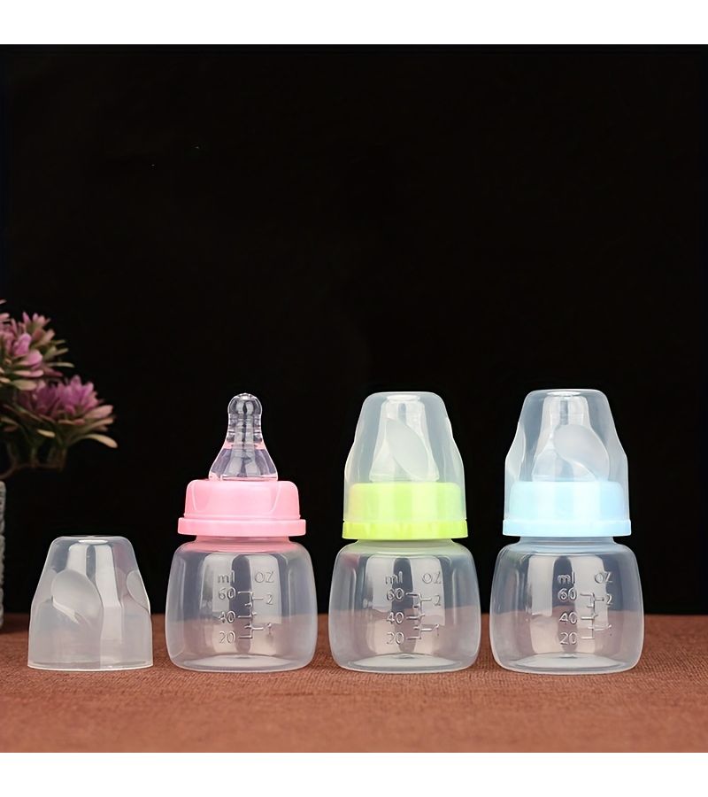Baby Bottle 1pc Blue 2.03oz PP Standard Caliber Small - Image 1